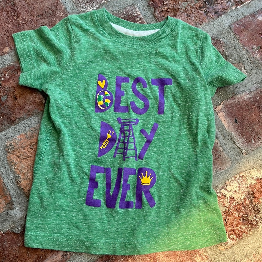 Fleurty Girls Best Day Ever Mardi Gras Shirt